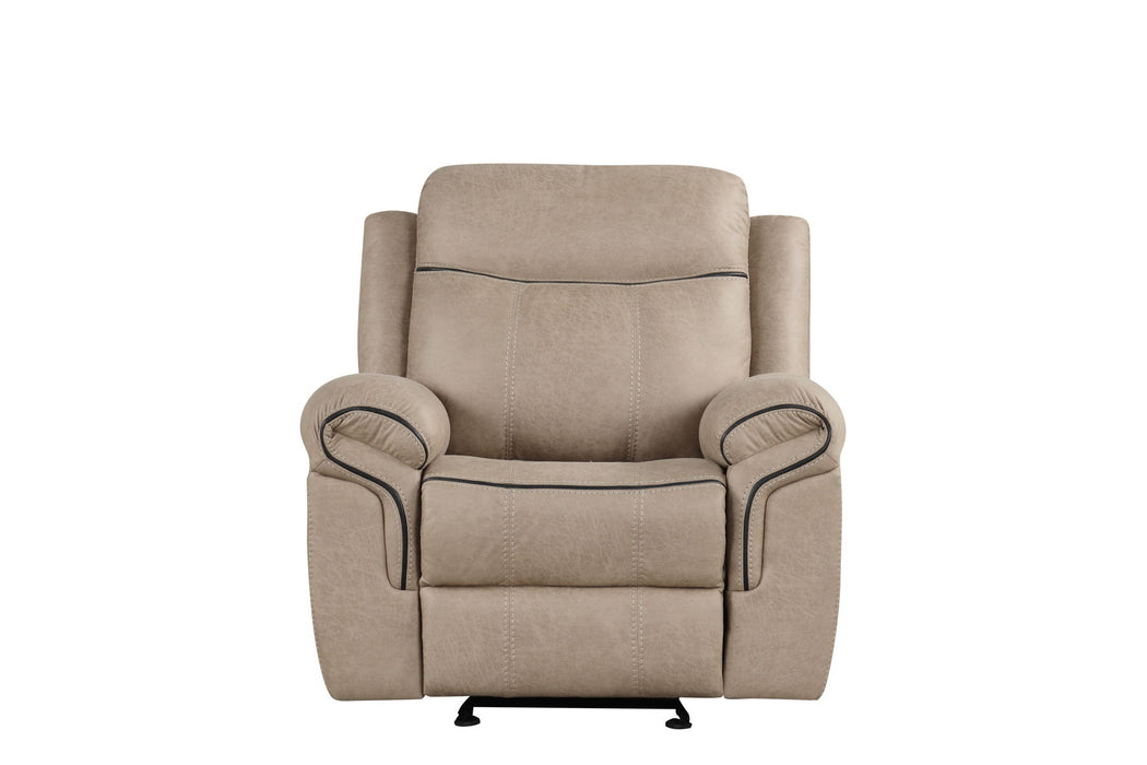 Boulder - Rocker Recliner - Light Brown