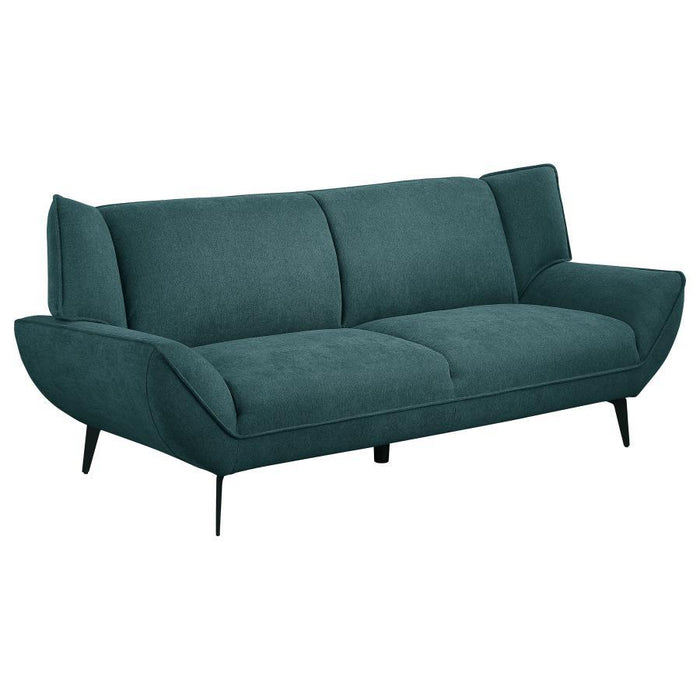 Acton - Upholstered Flared Arm Sofa Set