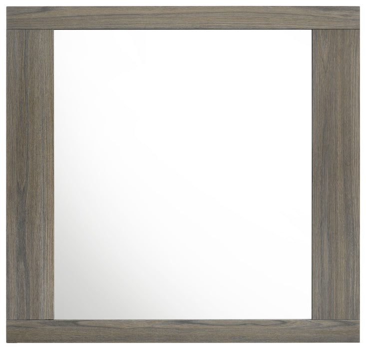 Fenwick - Dresser Mirror - - Gray Oak