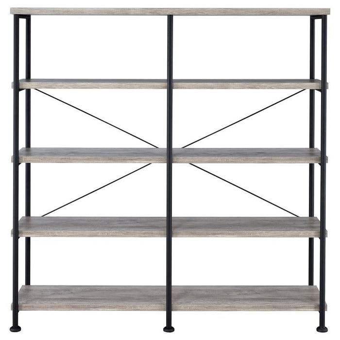 Analiese - 4-Shelf Double Bookshelf