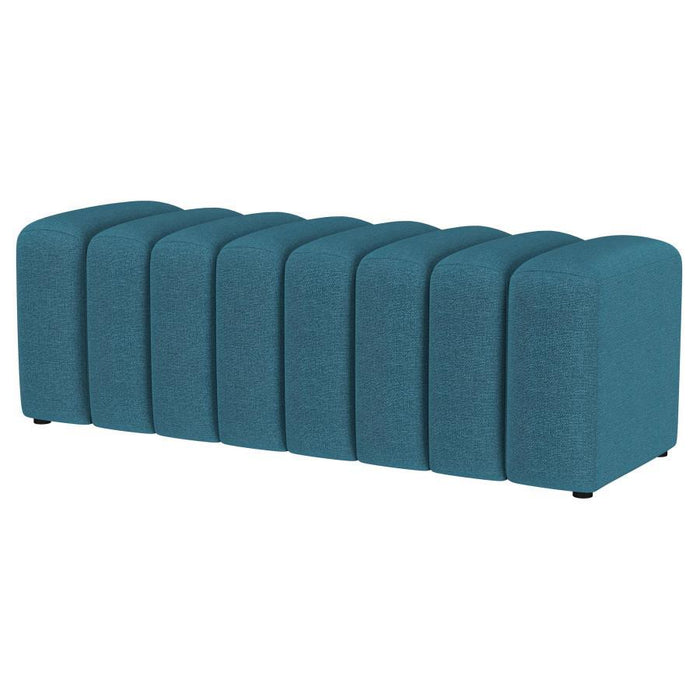 Summer - Fabric Upholstered Tufted Accent Bench