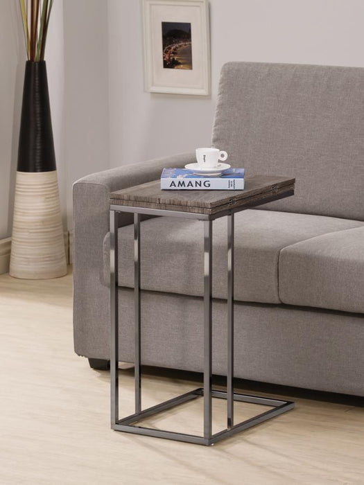 Pedro - Expandable C-Shaped Sofa Side Table