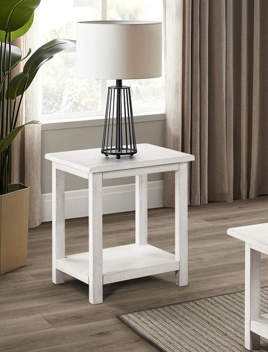 Payne - Wood End Table with Shelf