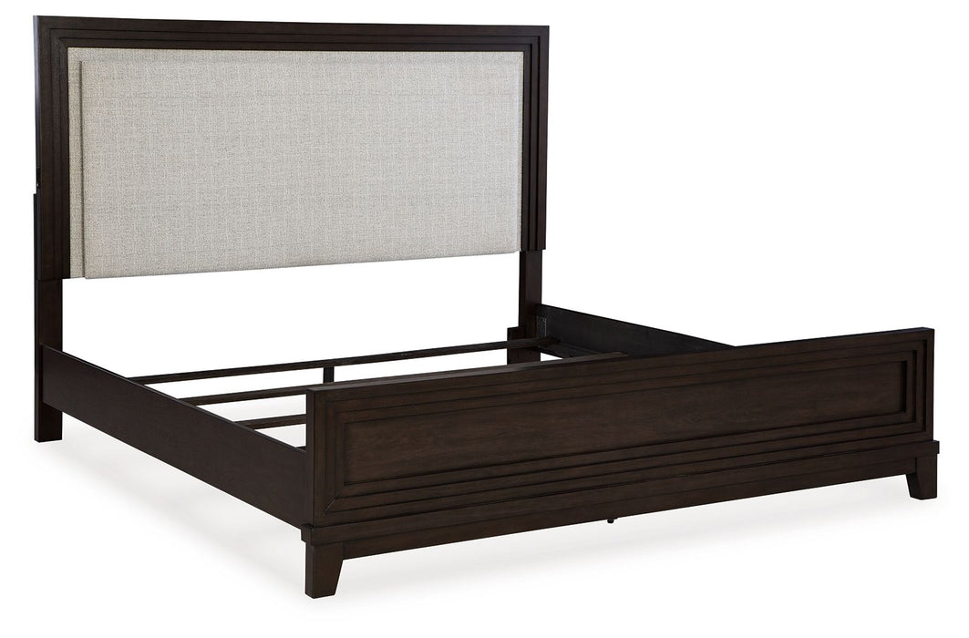 Neymorton - Upholstered Panel Bed