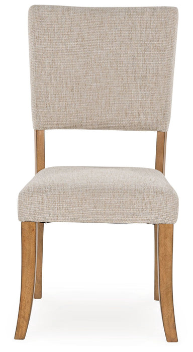 Rybergston - Light Brown - Dining Upholstered Side Chair (Set of 2)