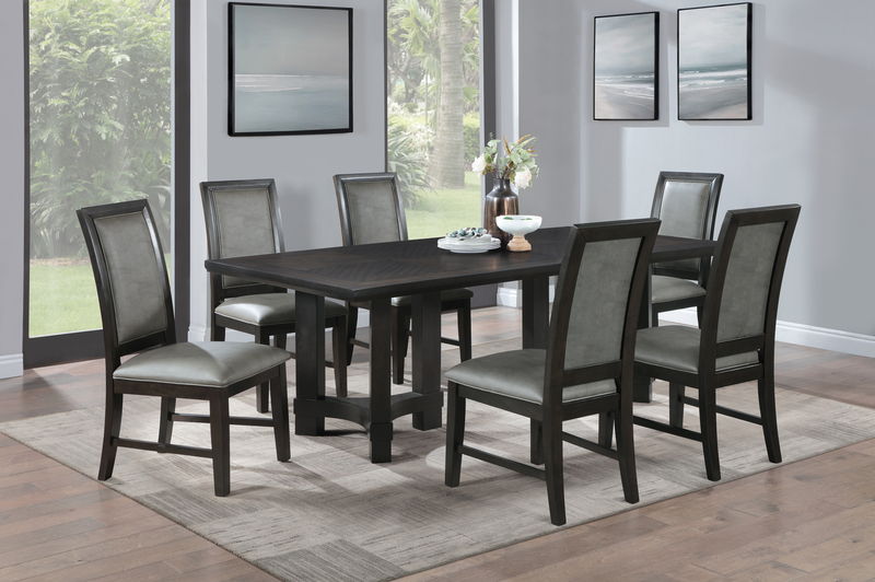 Dorchester - Rectangular Table - Dark Brown