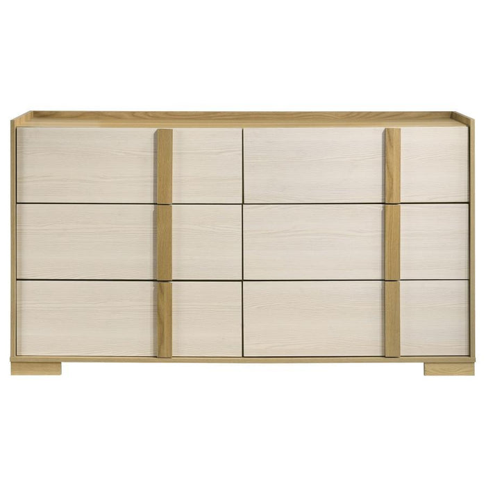 Hyland - 6 Drawers Dresser - Natural