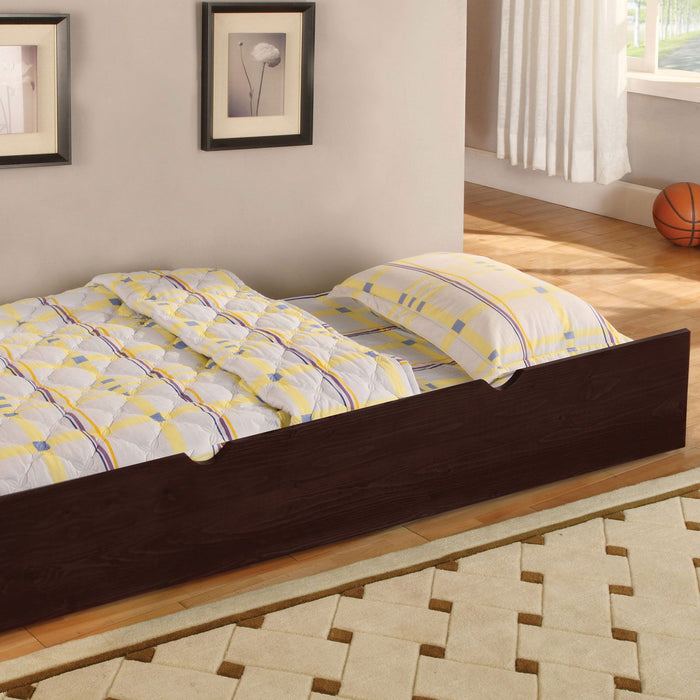 Arizona - Twin Over Full Bunk Bed - Dark Walnut