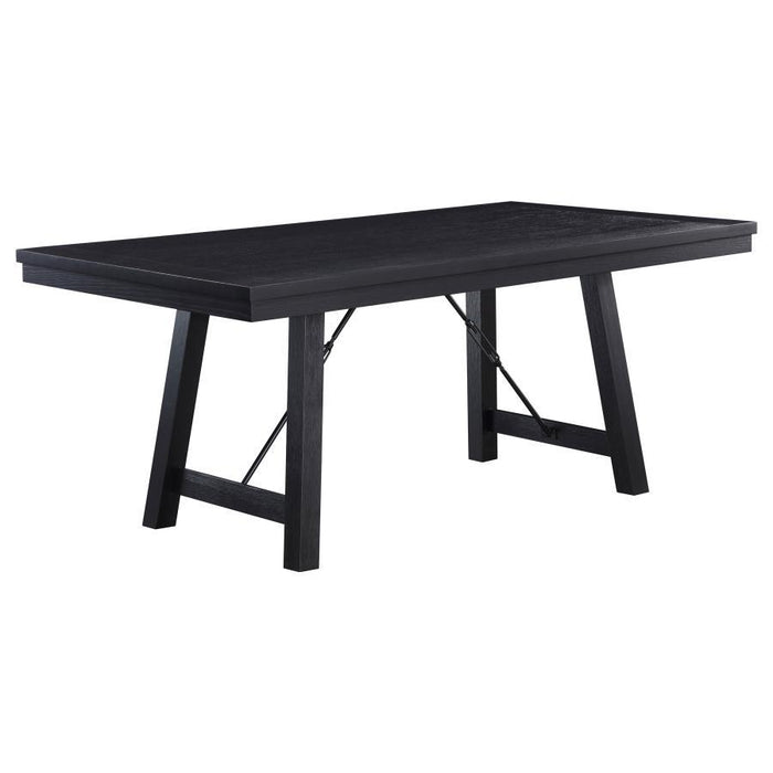 Newport - Rectangular Trestle Table Dining Set