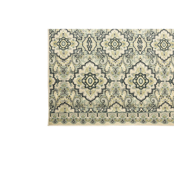 Acanthus - 5' x 8' Area Rug - Blue