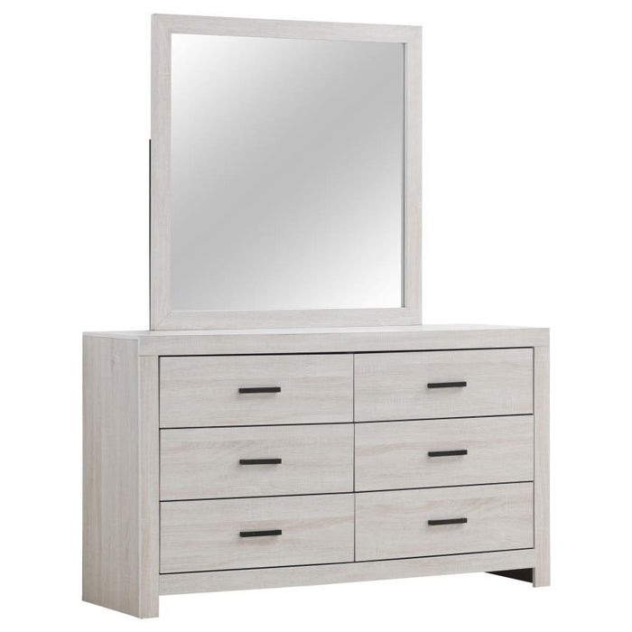 Brantford - 6-drawer Dresser With Mirror