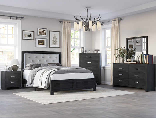 Jaylen Black - 5 Piece Bedroom Set