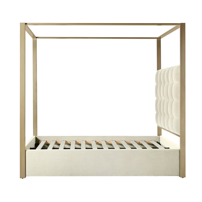 Madeleine - Upholstered Canopy Bed