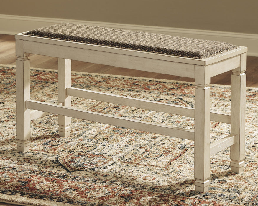 Bolanburg - Beige - Dbl Counter Uph Bench