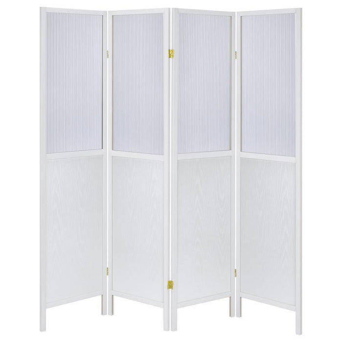 Mattison - 4-Panel Room Divider Folding Shoji Screen