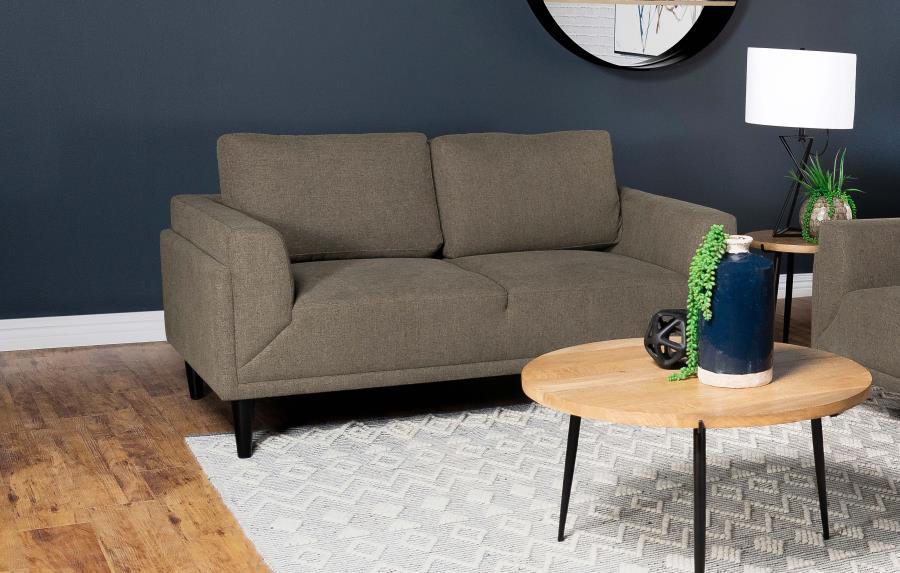 Rilynn - Upholstered Track Arm Loveseat