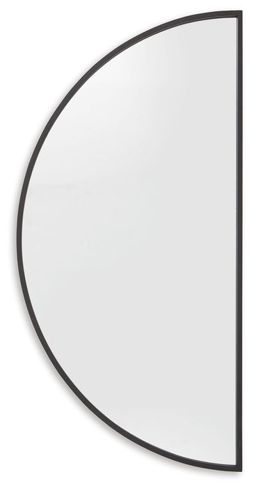 Denlow - Black - Accent Mirror