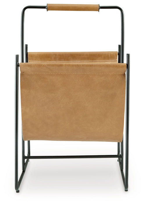 Faronworth - Brown / Black - Magazine Rack