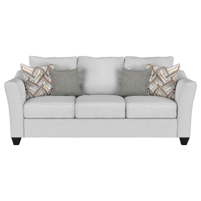 Salizar - Upholstered Flared Arm Sofa Set