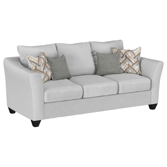 Salizar - Upholstered Flared Arm Sofa Set