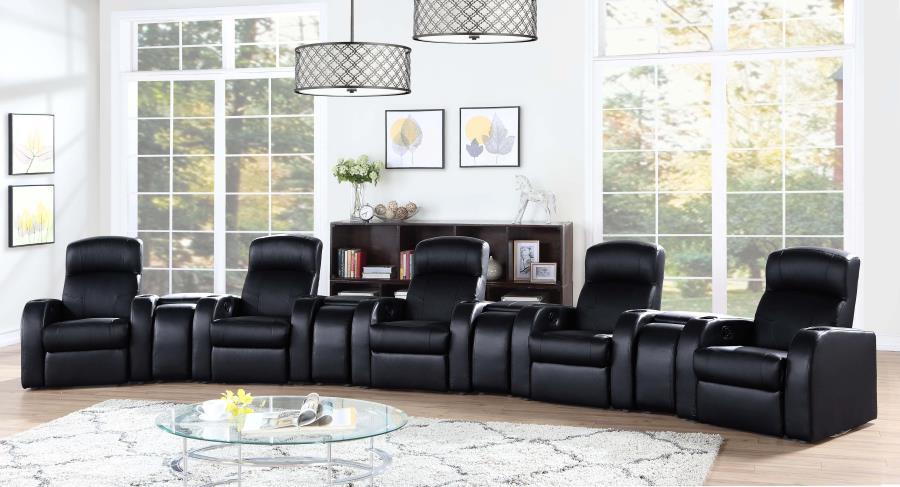 Cyrus - Upholstered Home Theater Seating