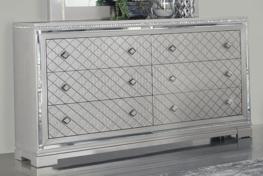 Eleanor - Rectangular 6-Drawer Dresser