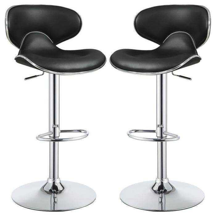 Edenton - Upholstered Adjustable Height Bar Stools (Set of 2)