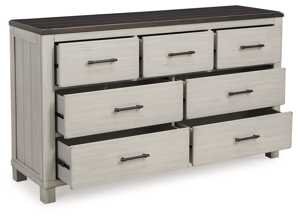 Darborn - Gray / Brown - Dresser