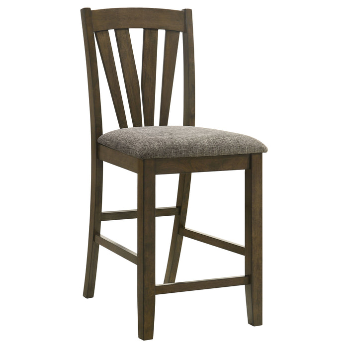 Canfield - Counter Height Dining Side Chair (Set of 2) - Brown