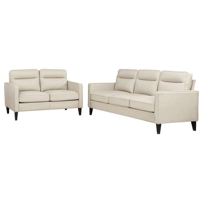 Jonah - Upholstered Track Arm Sofa Set