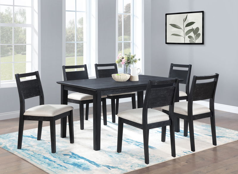 Victor - Rectangular Table - Black