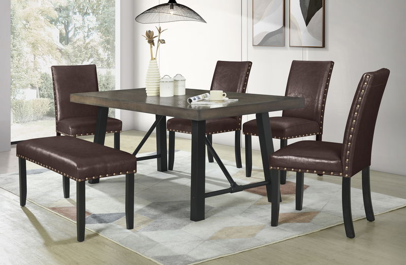 Rustica - Table - Brown / Black