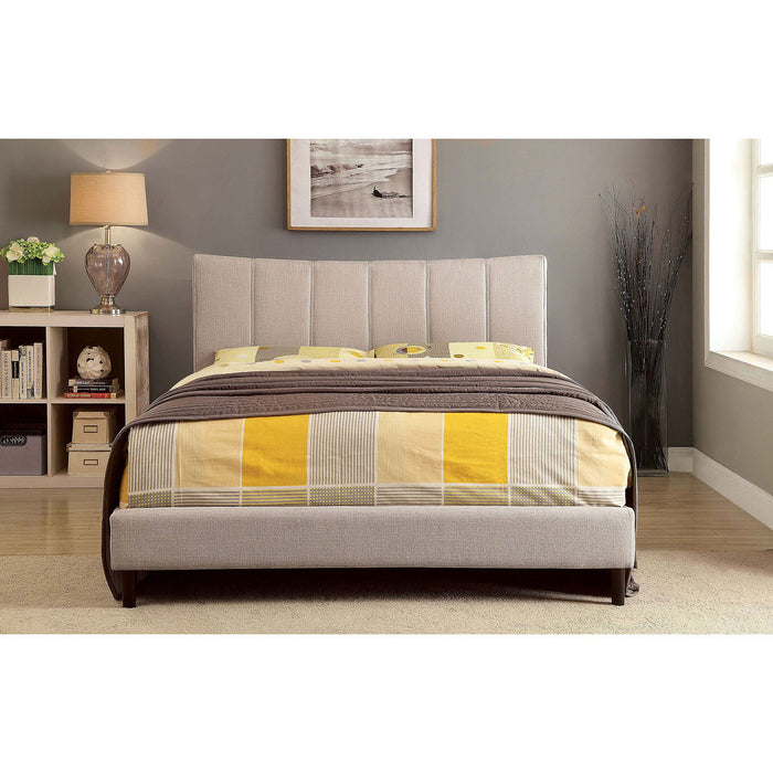 Ennis - Twin Bed - Beige