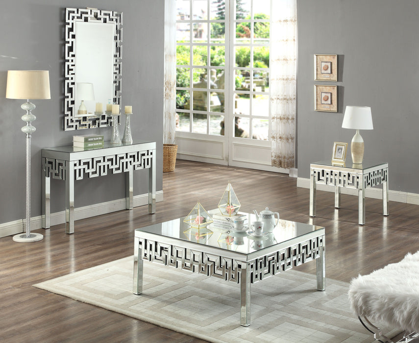 Aria - Coffee Table - Pearl Silver