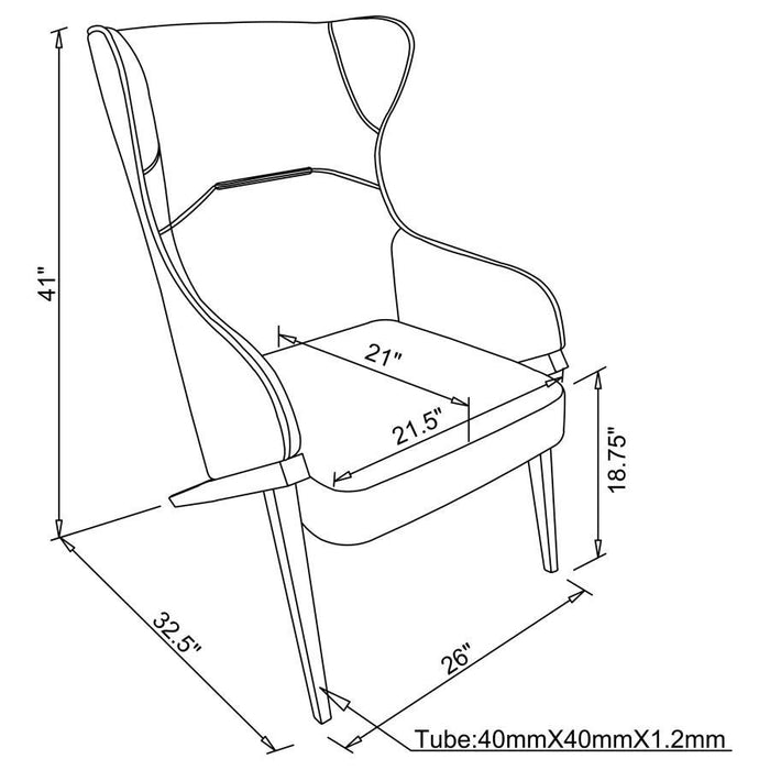 Walker - Upholstered Accent Chair