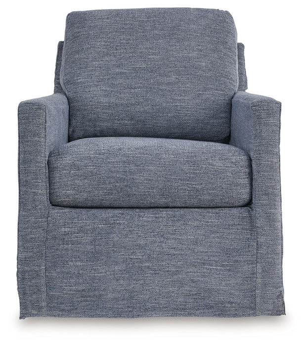 Nenana Next-gen Nuvella - Swivel Glider Accent Chair