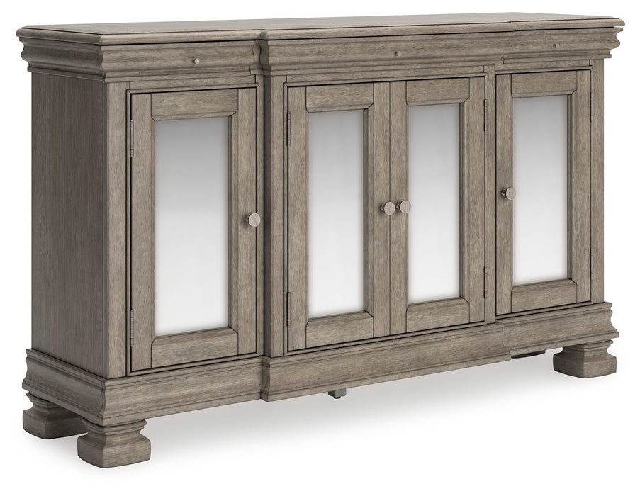 Lexorne - Gray - Dining Room Server