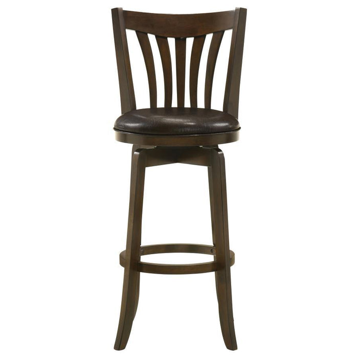 Lambert - Swivel Bar Stool With Upholstered Seat