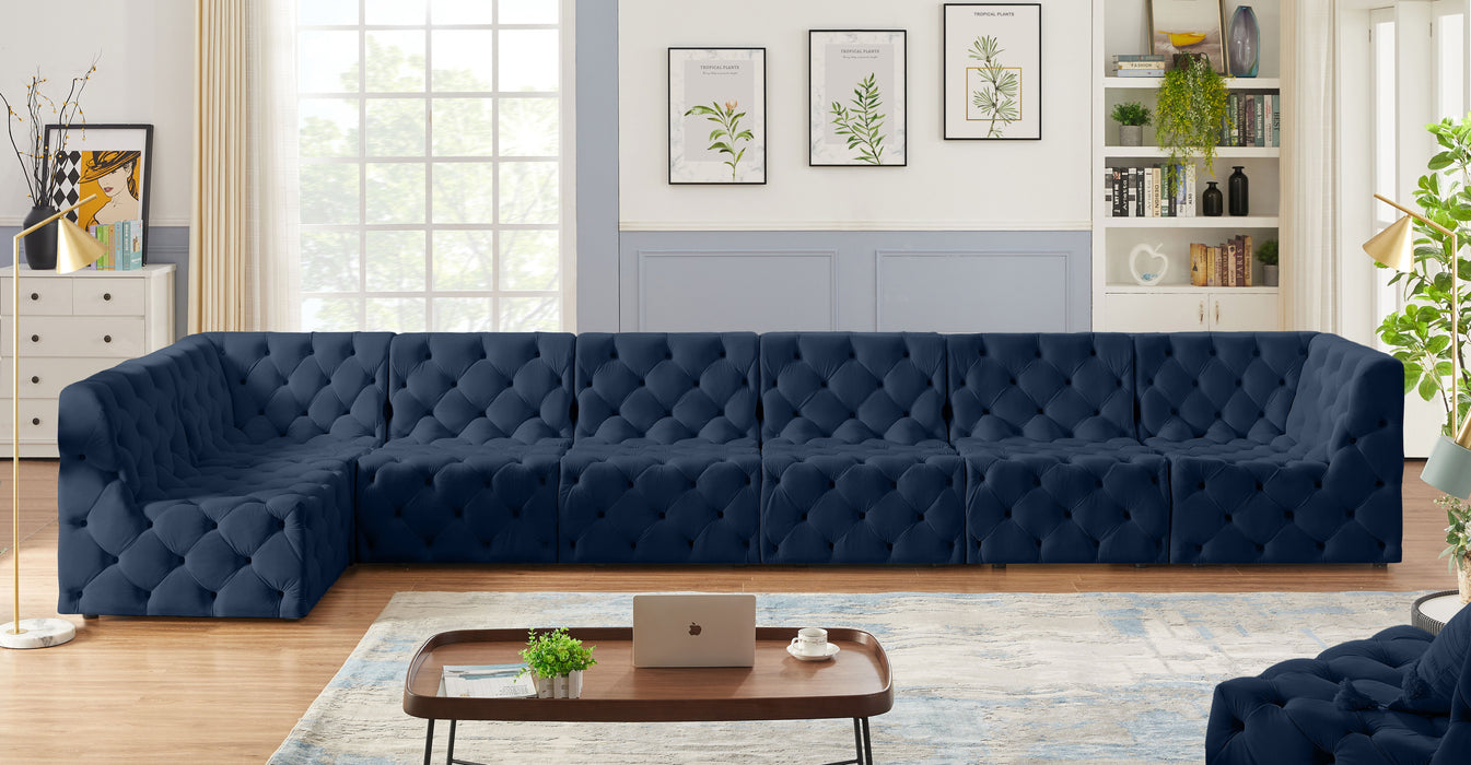 Tuft - Modular Sectional 7 Piece - Navy