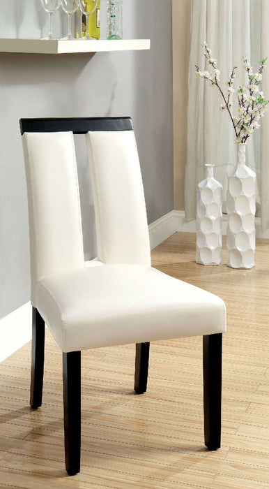 Luminar - Side Chair (Set of 2) - Black / White