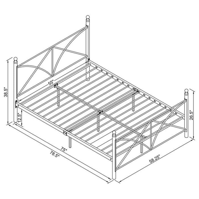 Hart - Metal Platform Bed