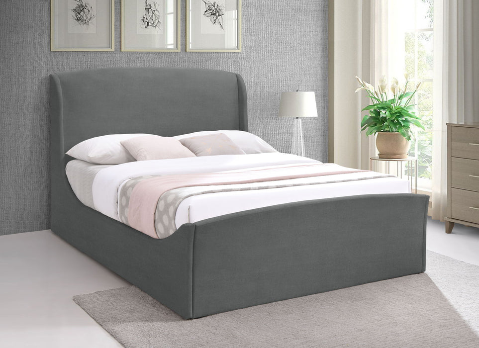 Tess - King Bed - Gray