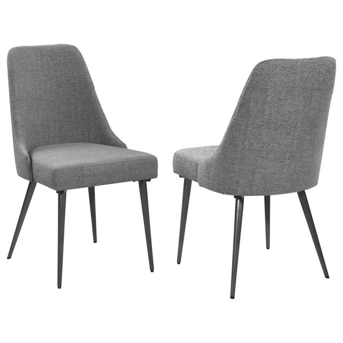 Alan - Upholstered Dining Chairs (Set of 2) - Gray