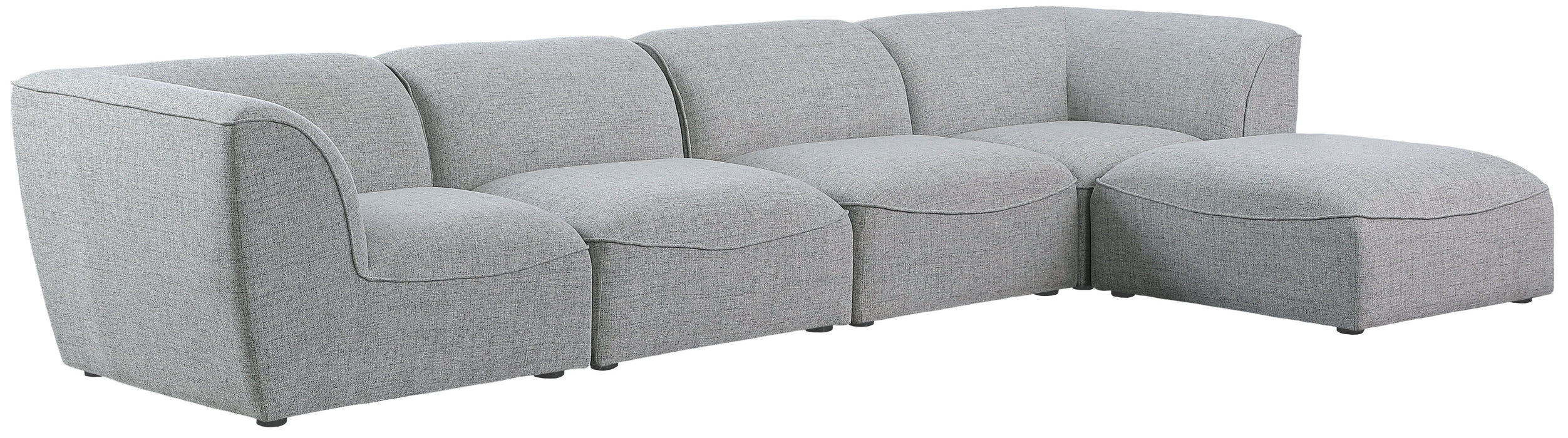 Miramar - Modular Sectional 5 Piece - Gray