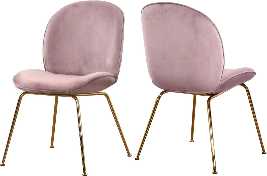 Paris - Dining Chair with Gold Legs (Set of 2)