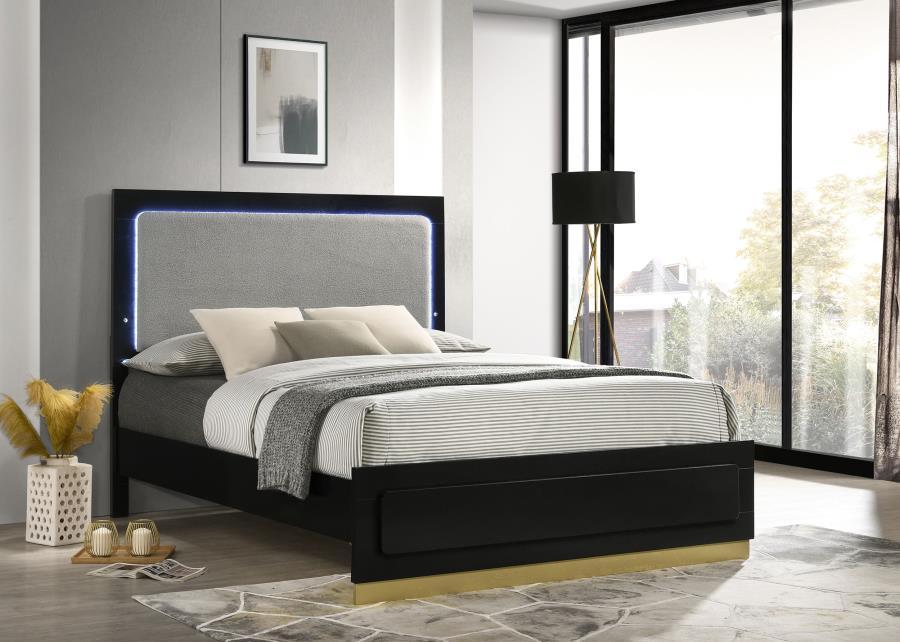 Caraway - Bed With LED Headboard