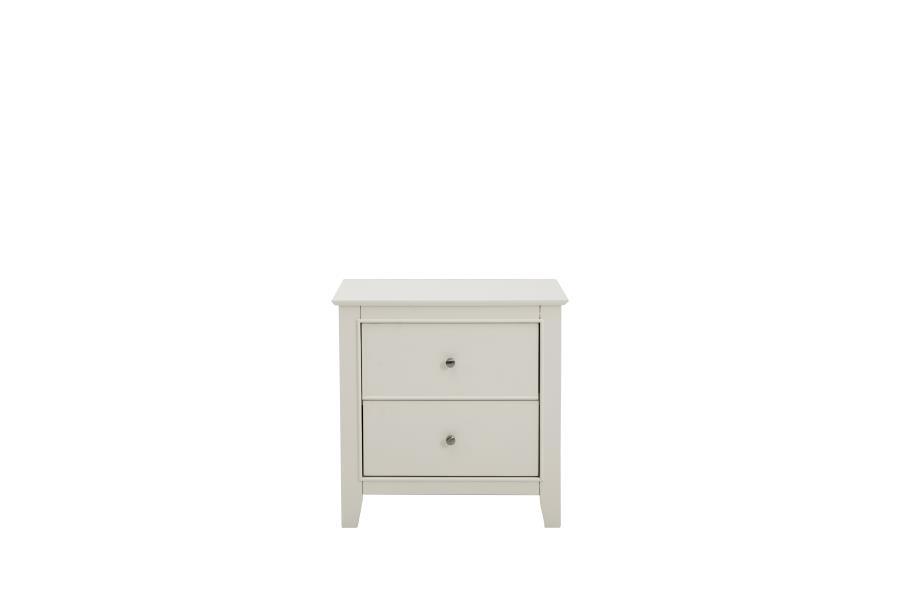 Selena - 2-Drawer Nightstand - Buttermilk