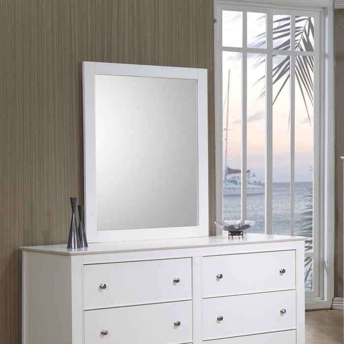 Selena - Rectangular Dresser Mirror - Buttermilk