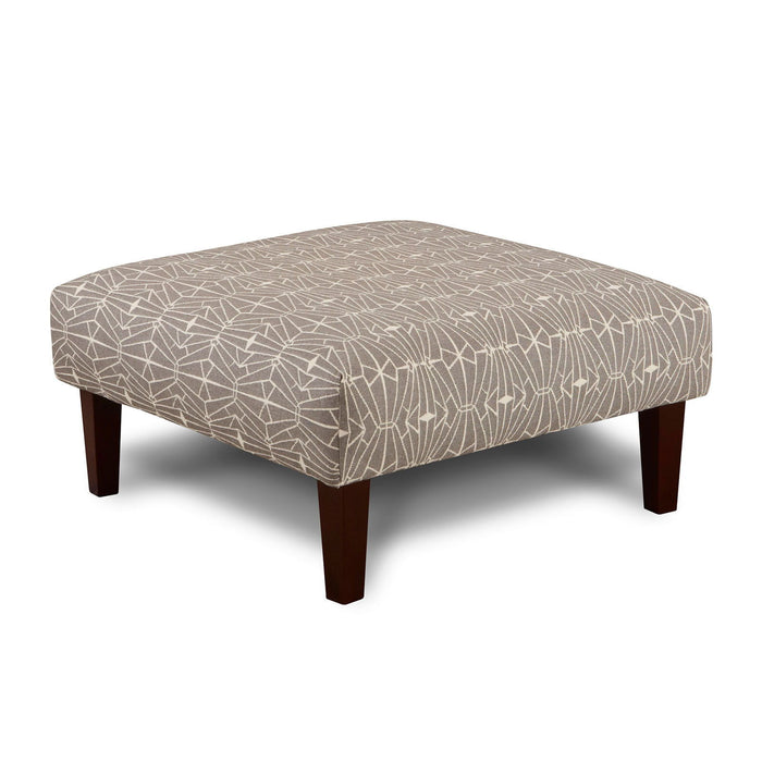 Parker - Ottoman - Gray / Pattern