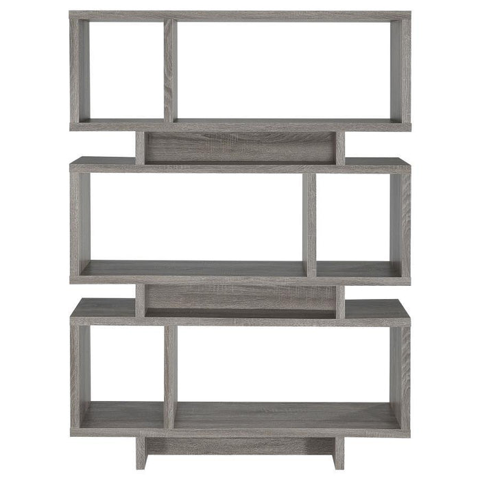 Reid - 4-Tier Open Back Bookcase